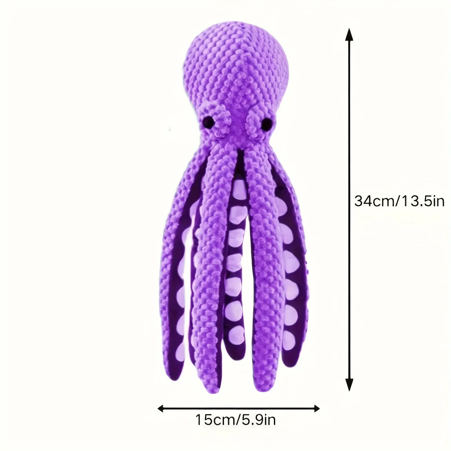 Durable Octopus Plush Dog Toy