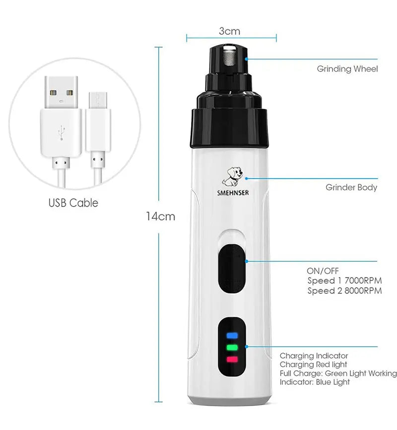 Rechargeable Nail Clippers