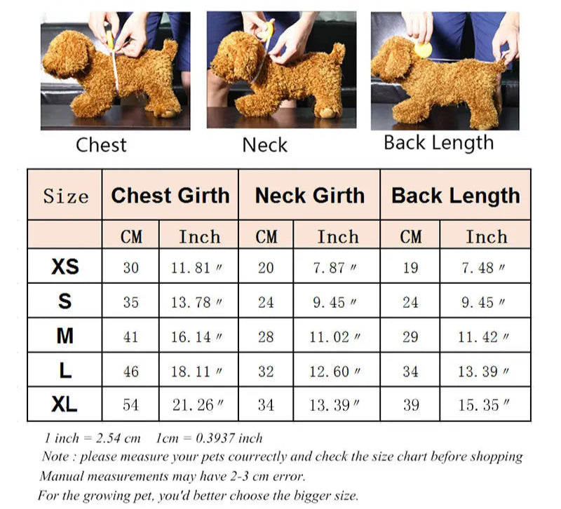 Pet Warm Hoodies