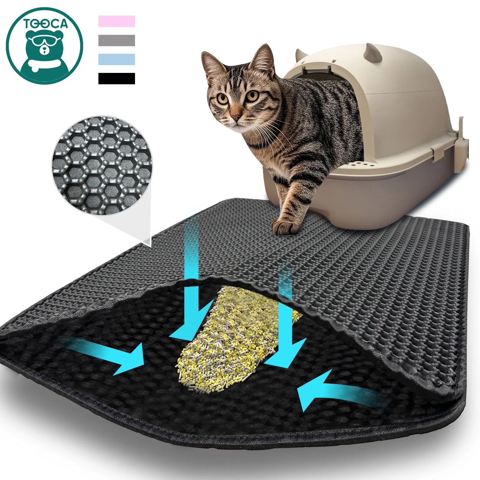 Cat Litter Mat - Double Layer