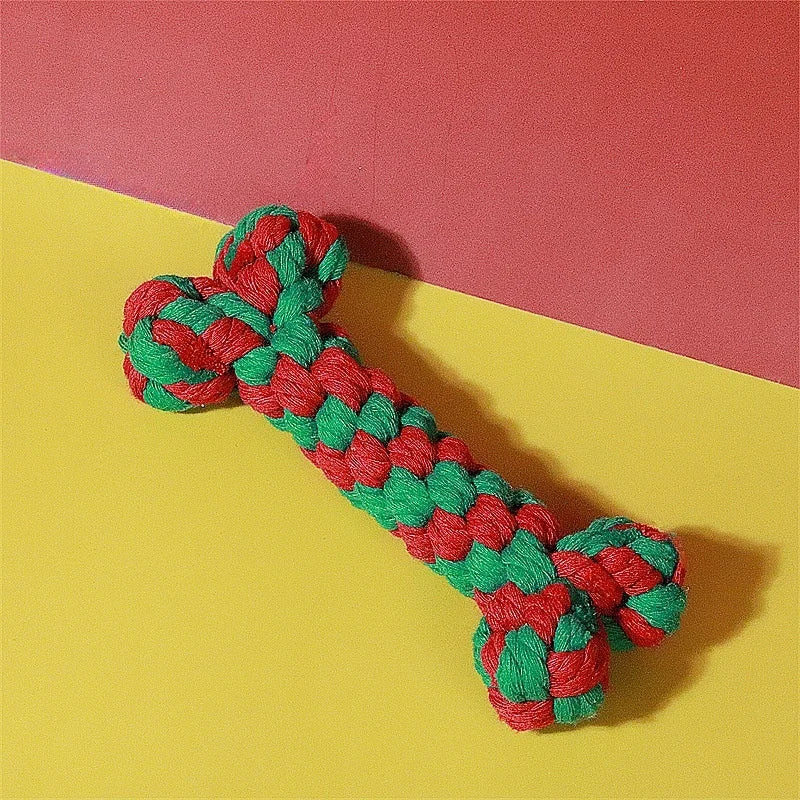 Christmas Dog Squeakey Chew Toys