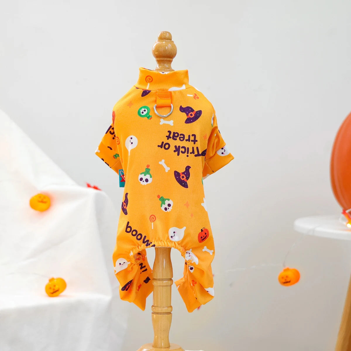 Breathable Halloween Clothes - Orange