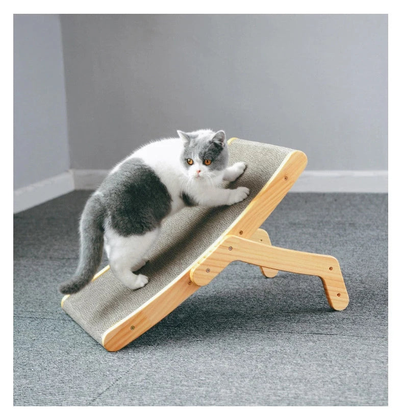 Cat Scratcher Board Wooden Frame