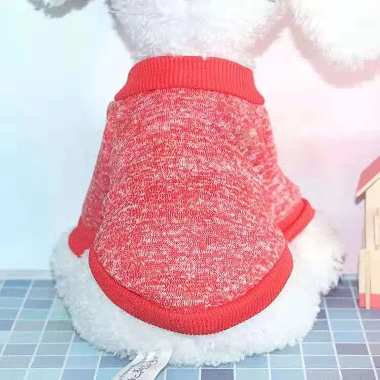 Dog Round Neck Warm Clothes