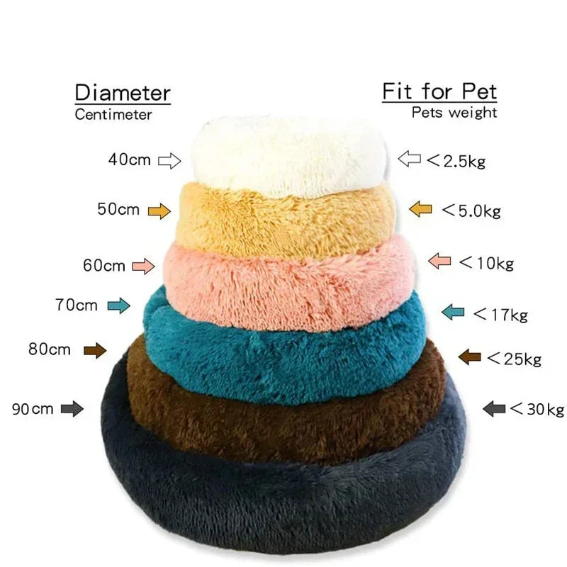 Super Soft Pet Donut Bed