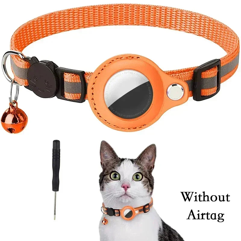 Anti-Lost Cat Collar for Airtag GPS Tracker