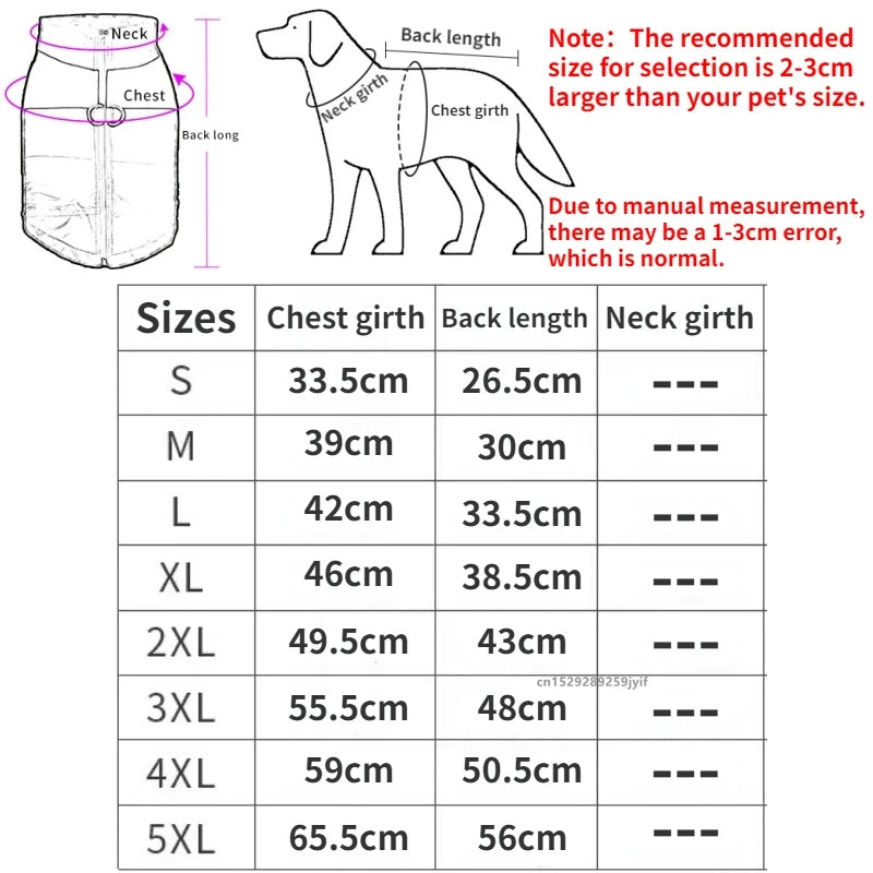 Waterproof Padded Zipper Jacket