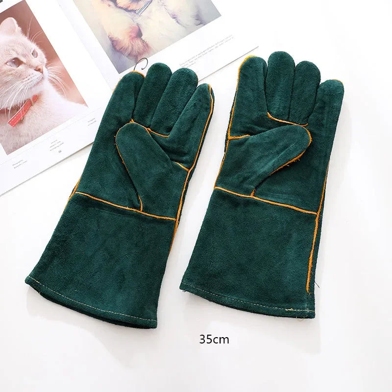 Bite resistant safety gloves