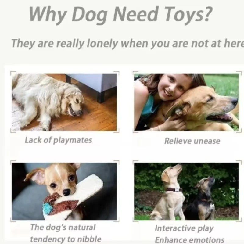 Christmas Dog Squeakey Chew Toys