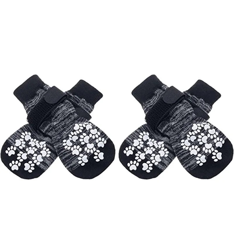Anti-Slip Dog Socks 4pcs Paw Protector