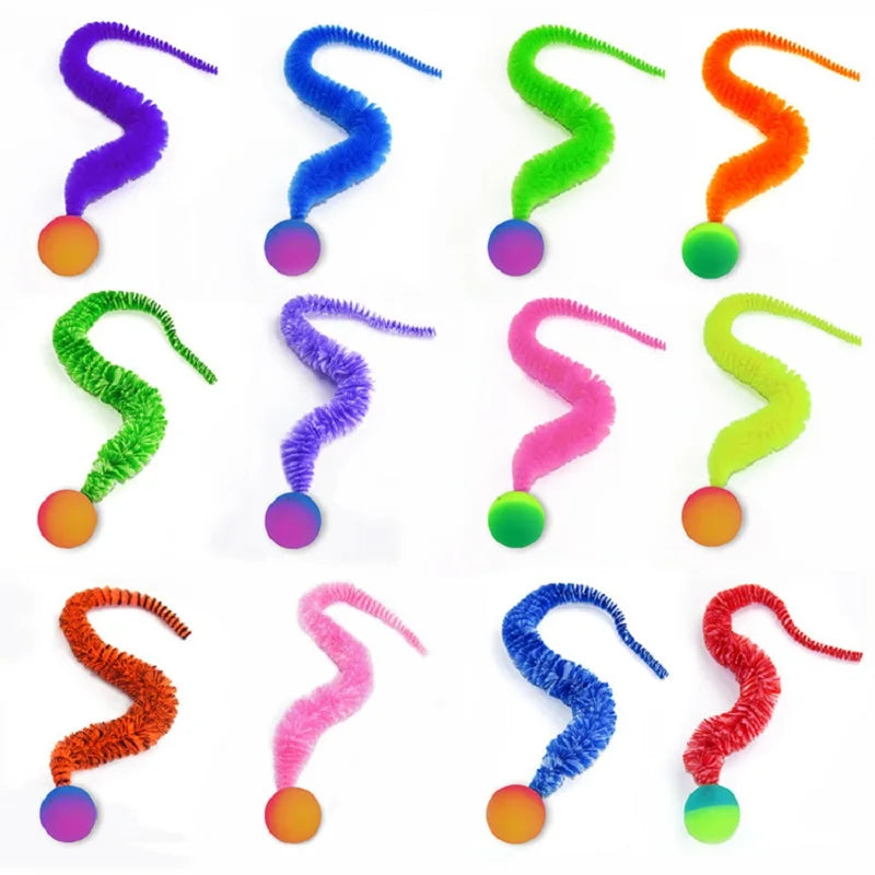 Colorful Bouncing Ball Cat Teaser