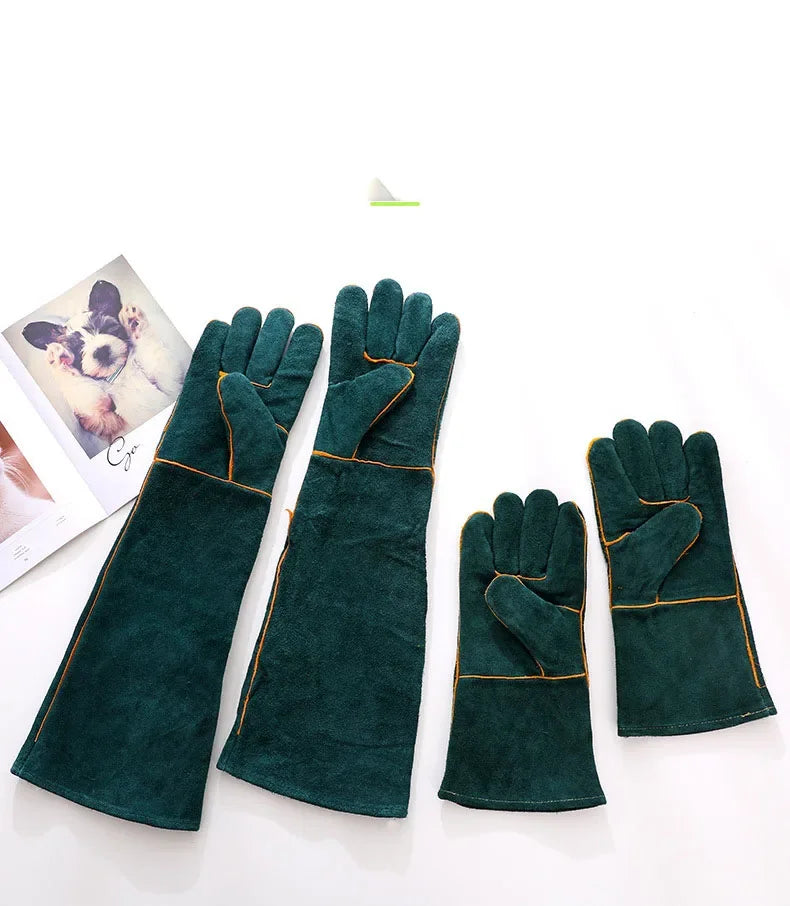 Bite resistant safety gloves