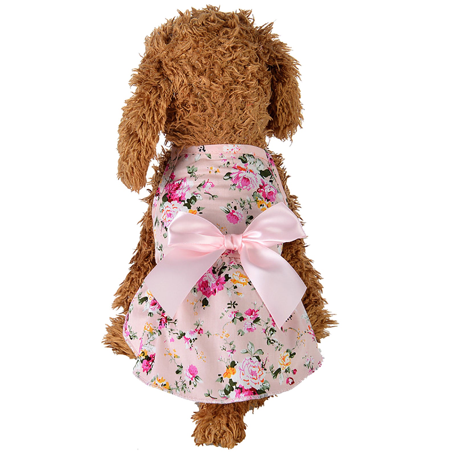 Pet Print Breathable Bow Sleeveless Shirt