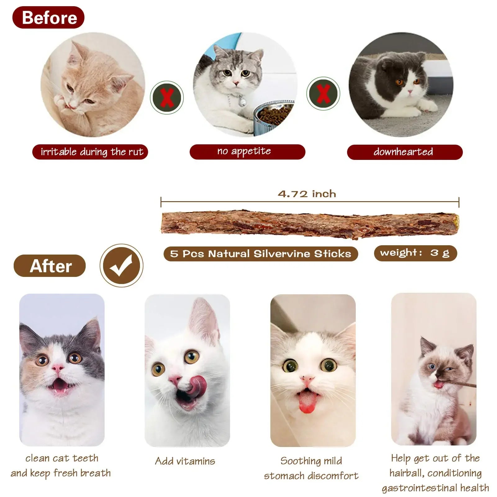 Interactive Elastic String Cat Stick