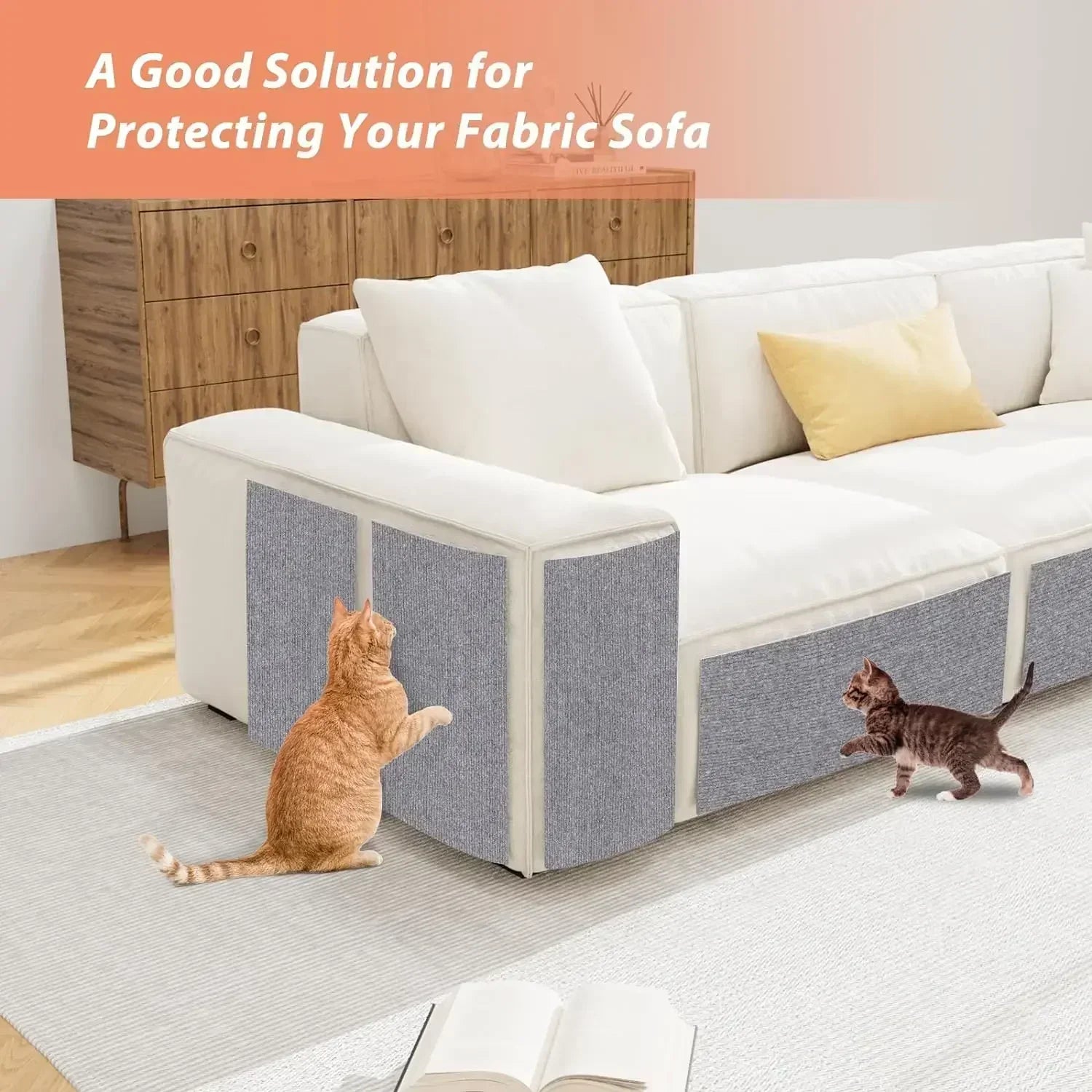 Self-Adhesive Cats Scratch Carpet