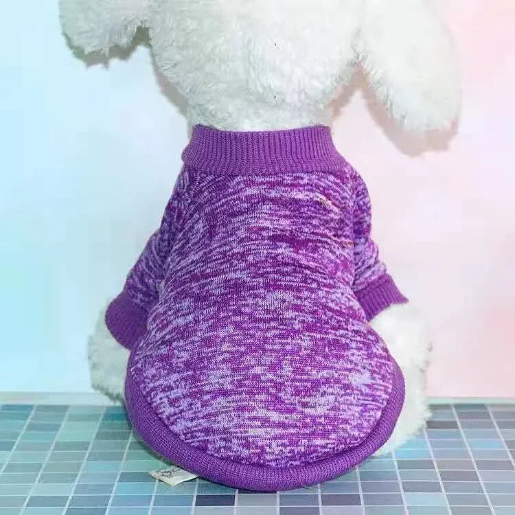 Dog Round Neck Warm Clothes