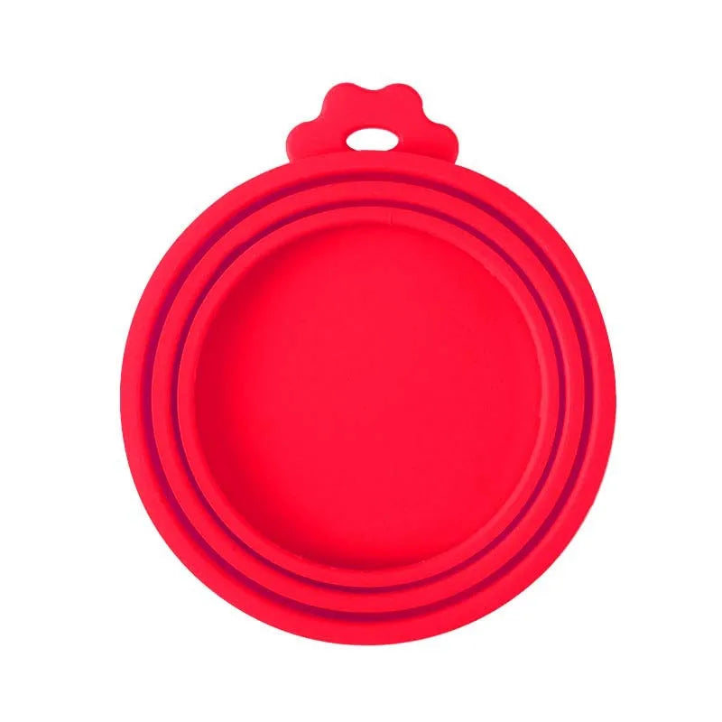Reusable Pet Food Can Cover and Spoon