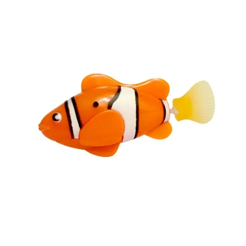 Cat Toy LED Swimming Robot Fish
