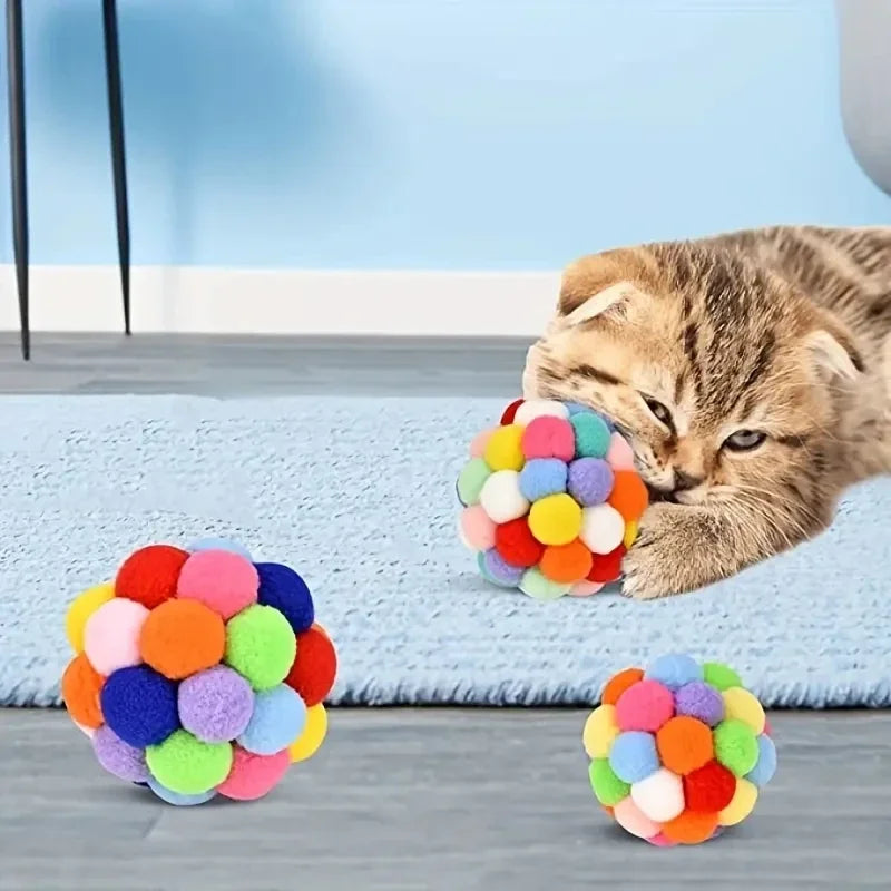 Cat Plush Balls