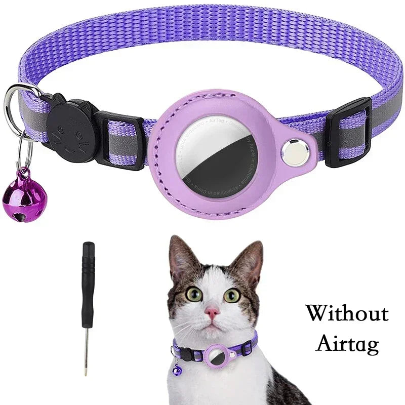 Anti-Lost Cat Collar for Airtag GPS Tracker