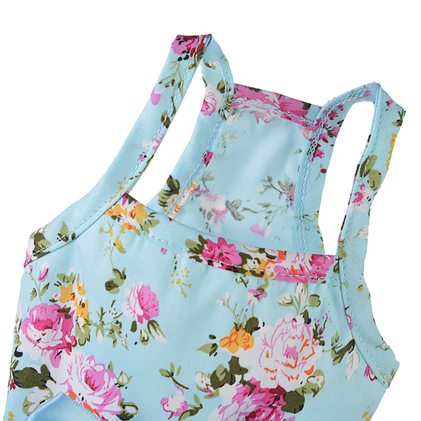 Pet Print Breathable Bow Sleeveless Shirt