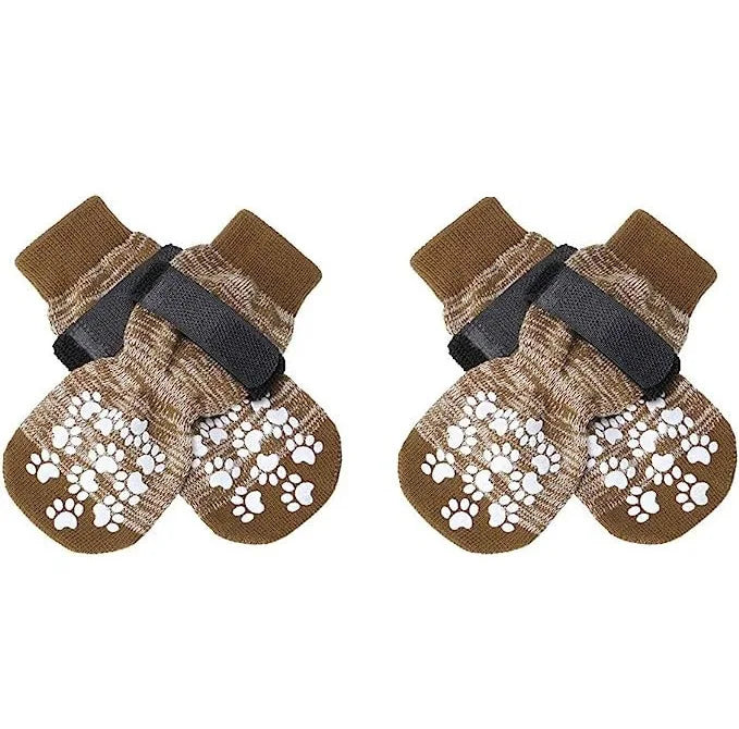 Anti-Slip Dog Socks 4pcs Paw Protector