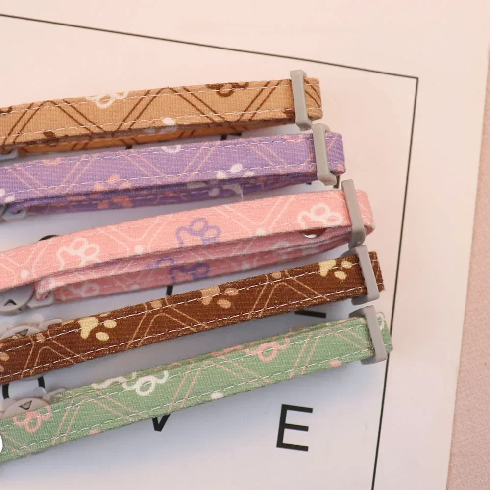 Cute Neck Pet Collar with Bell