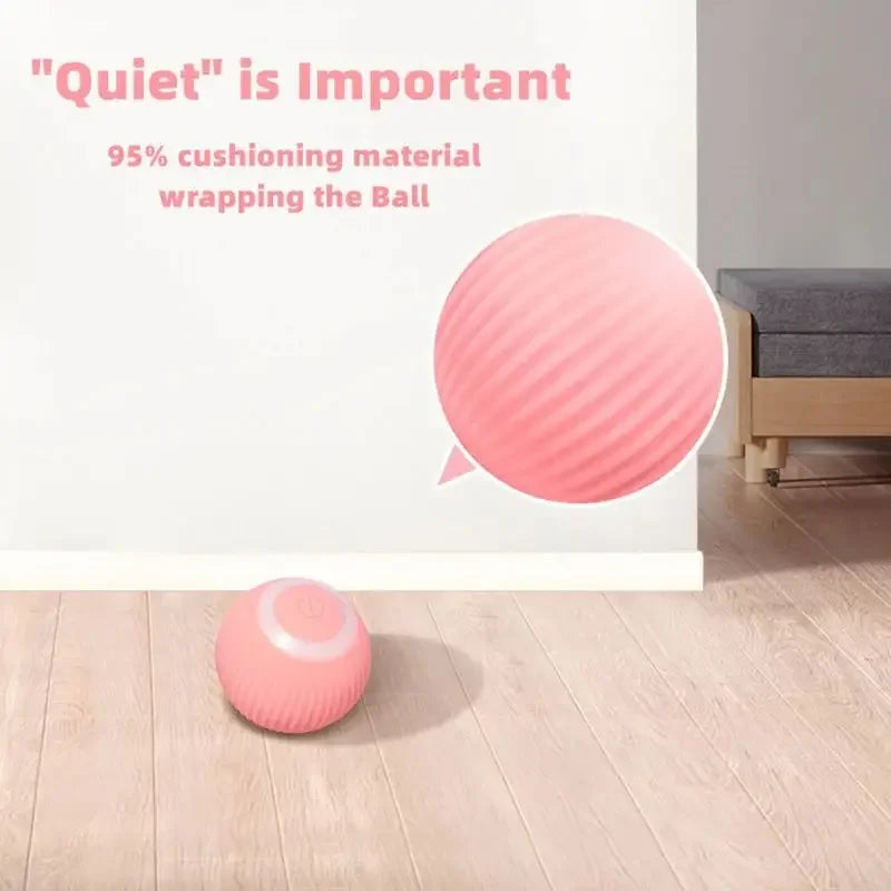 Rechargeable Self-moving Rolling Ball