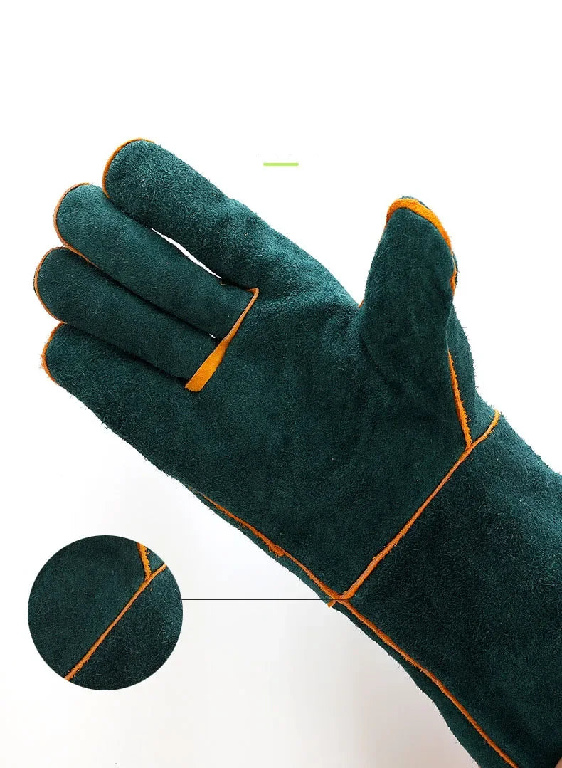Bite resistant safety gloves