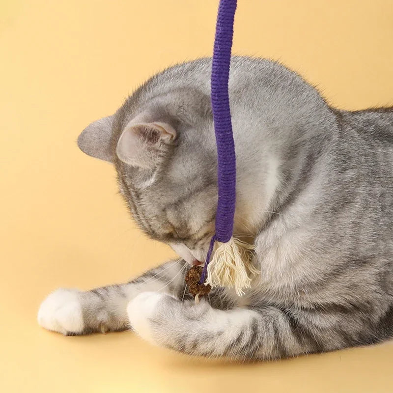 Cat Chew Toys - Interactive Molar Cotton Rope