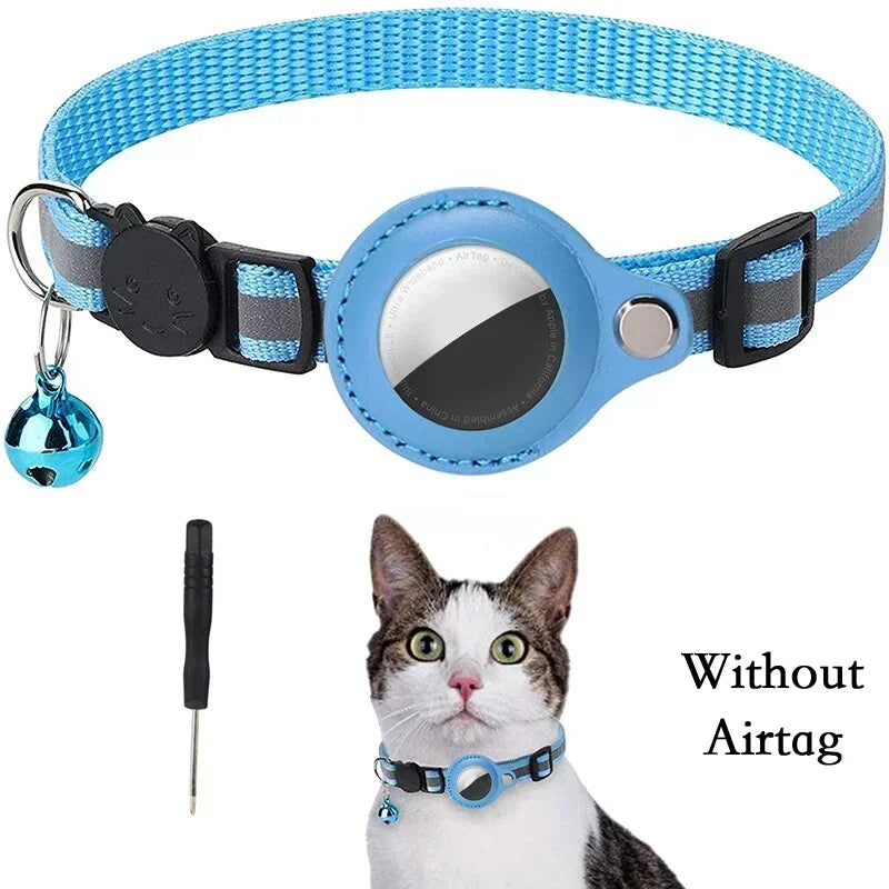 Anti-Lost Cat Collar for Airtag GPS Tracker