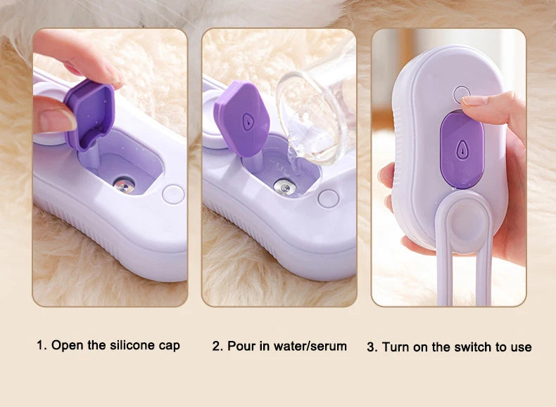Pet Spray Massage Comb