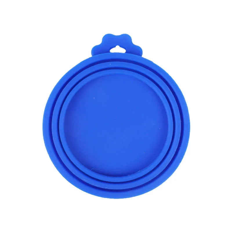 Reusable Pet Food Can Cover and Spoon