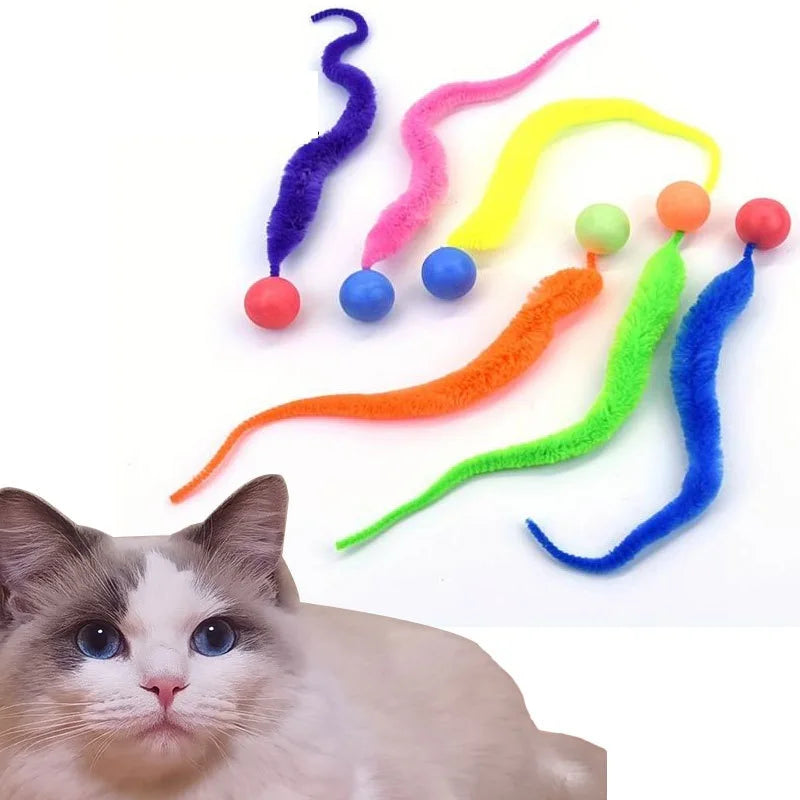 Colorful Bouncing Ball Cat Teaser