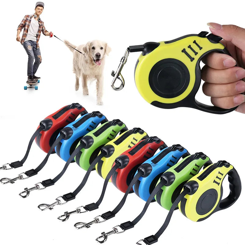 3 Meters / 5 Meters Retractable Dog Leashes