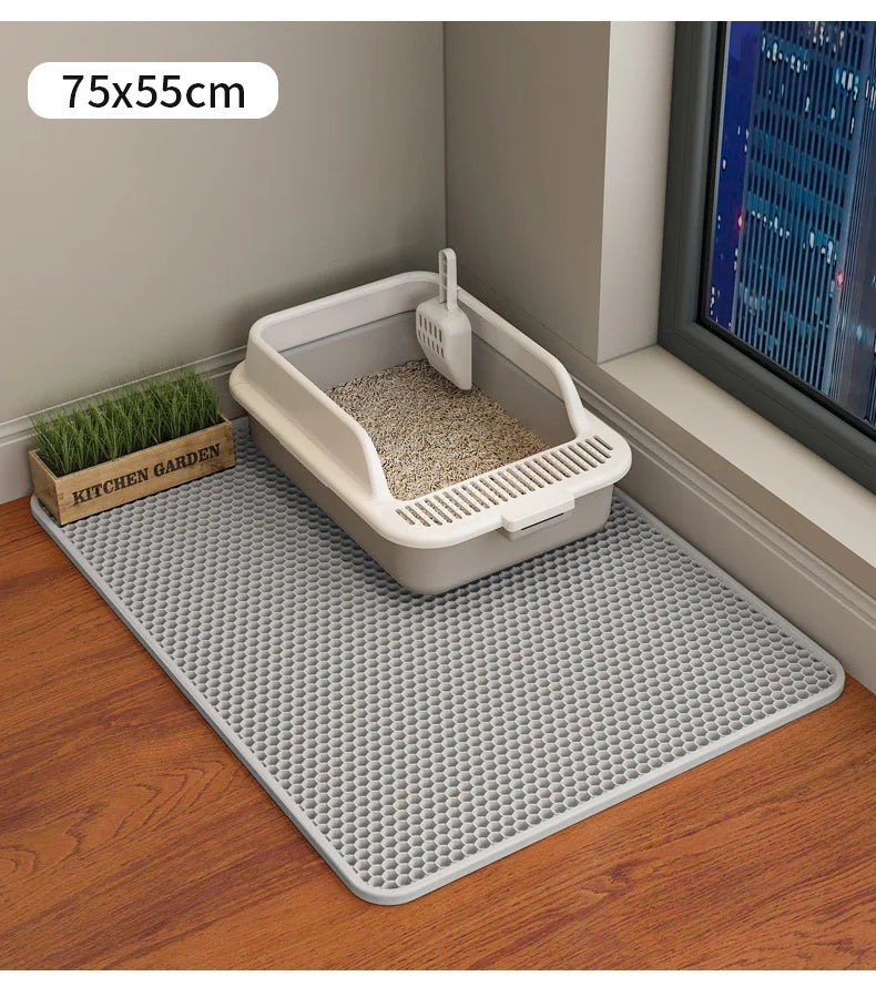 Cat Litter Mat - Waterproof Double Layer