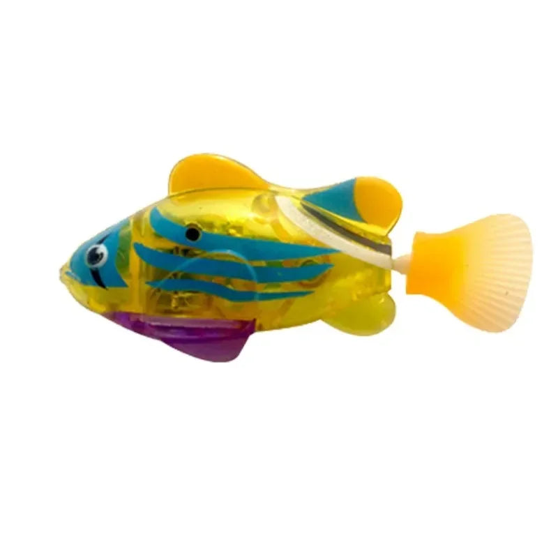 Cat Toy LED Swimming Robot Fish