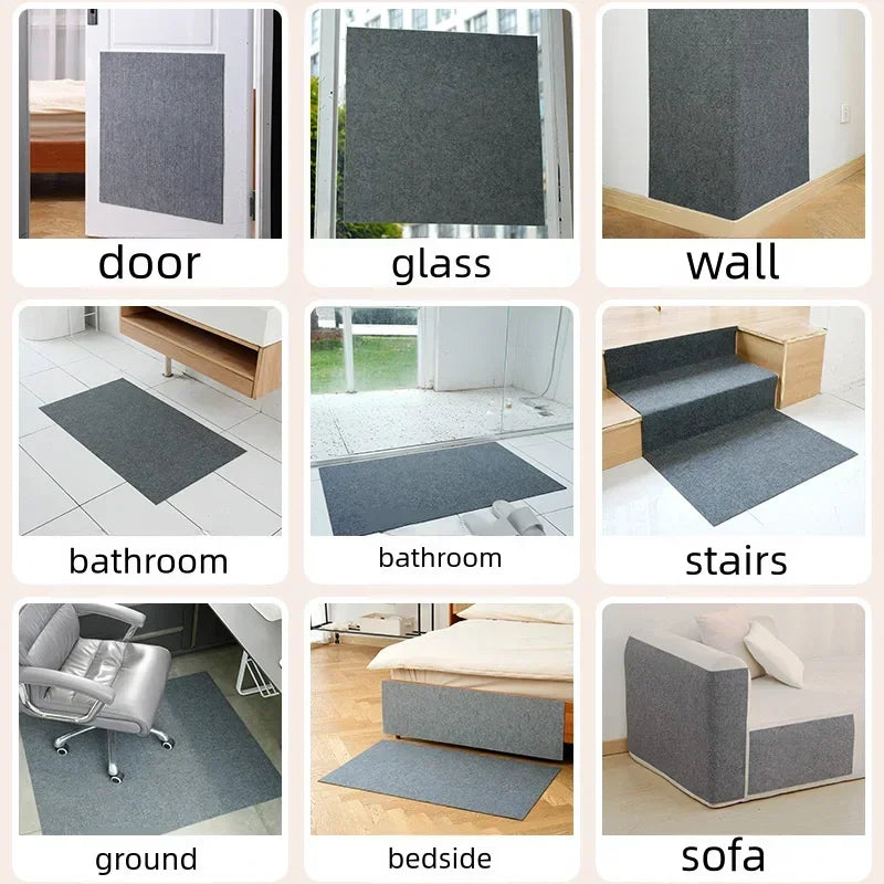 Self-Adhesive Carpet - Cats Scratch Wall