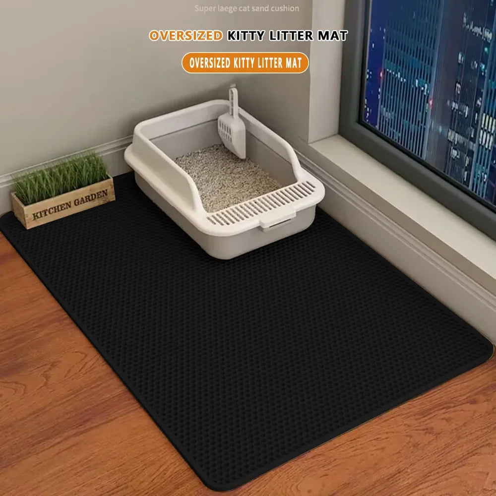 Cat Litter Mat - Waterproof Double Layer