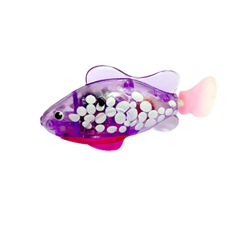 Cat Toy LED Swimming Robot Fish