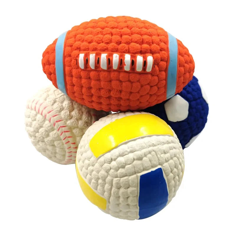 Soft Pet Ball Squeaky Toy