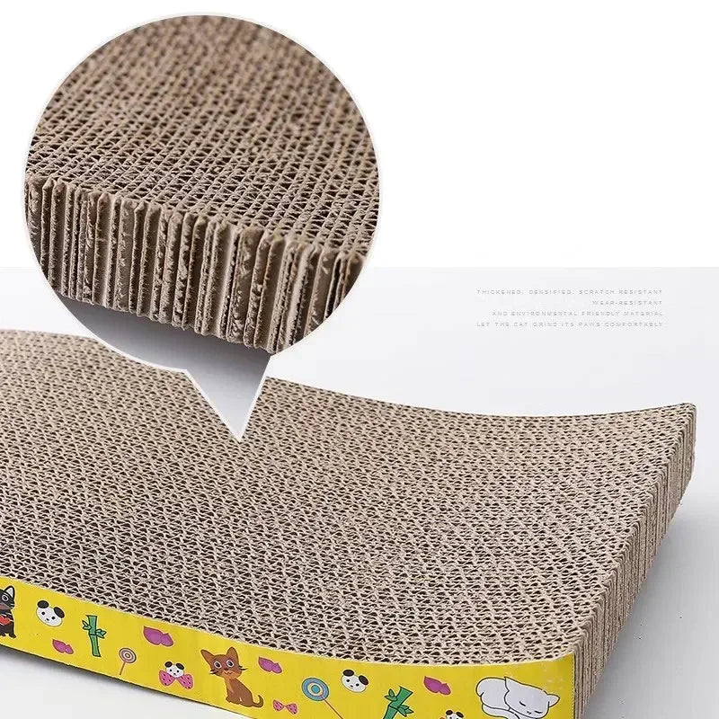 Cat Scratching Cardboard