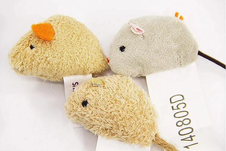 3Pcs New Plush Simulation Mouse
