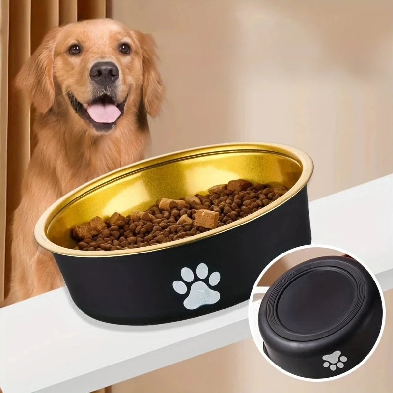 Anti-Slip Dog Bowls - Stainless Steel