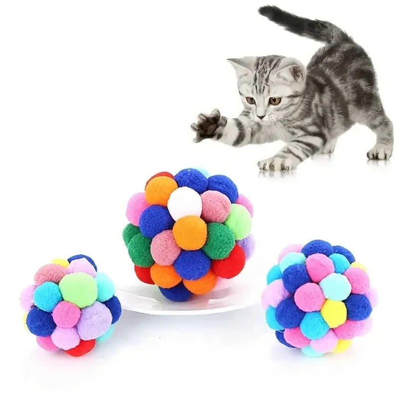 Cat Plush Balls