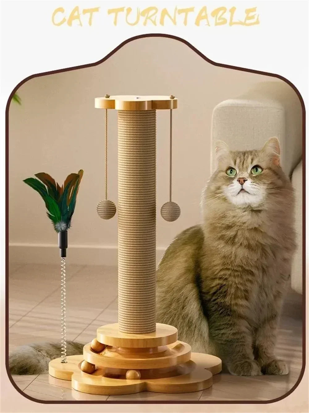 Pet Cat Tree - Scratcher