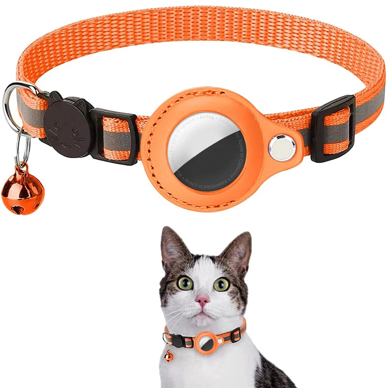 Anti-Lost Cat Collar for Airtag GPS Tracker