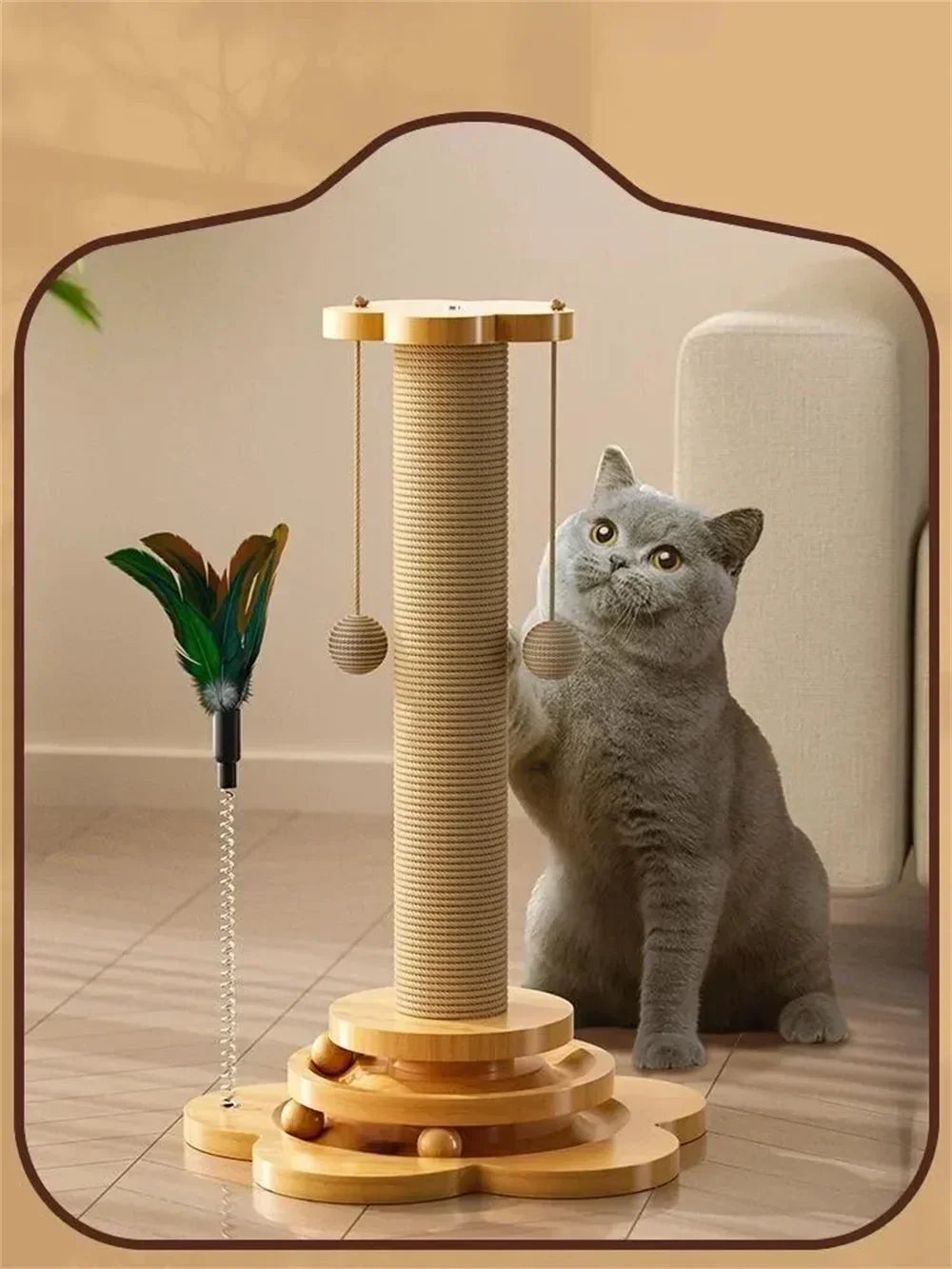 Pet Cat Tree - Scratcher