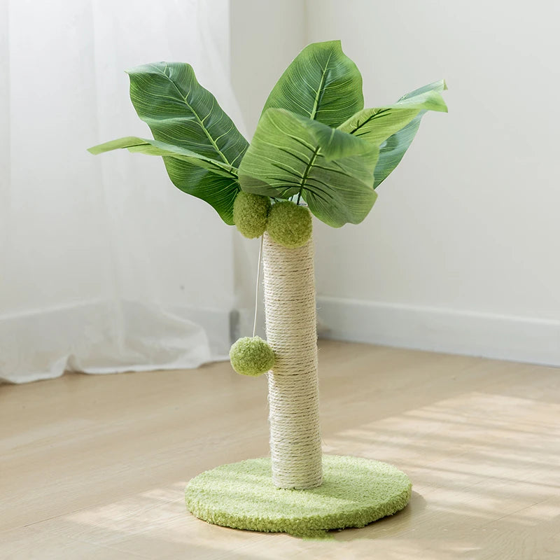 Cat Scratching Post with Hanging Balls