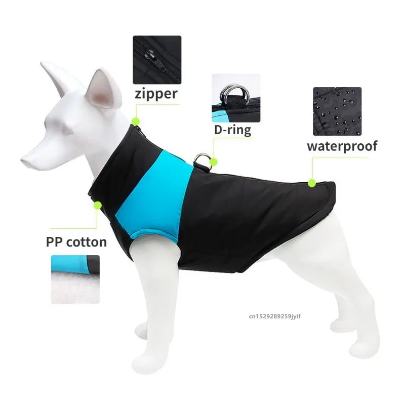 Waterproof Padded Zipper Jacket
